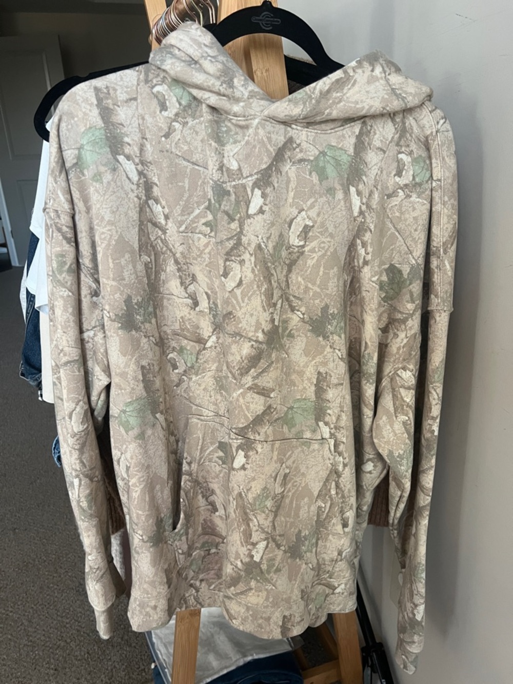 Light Camo Hooded Sweatshirt